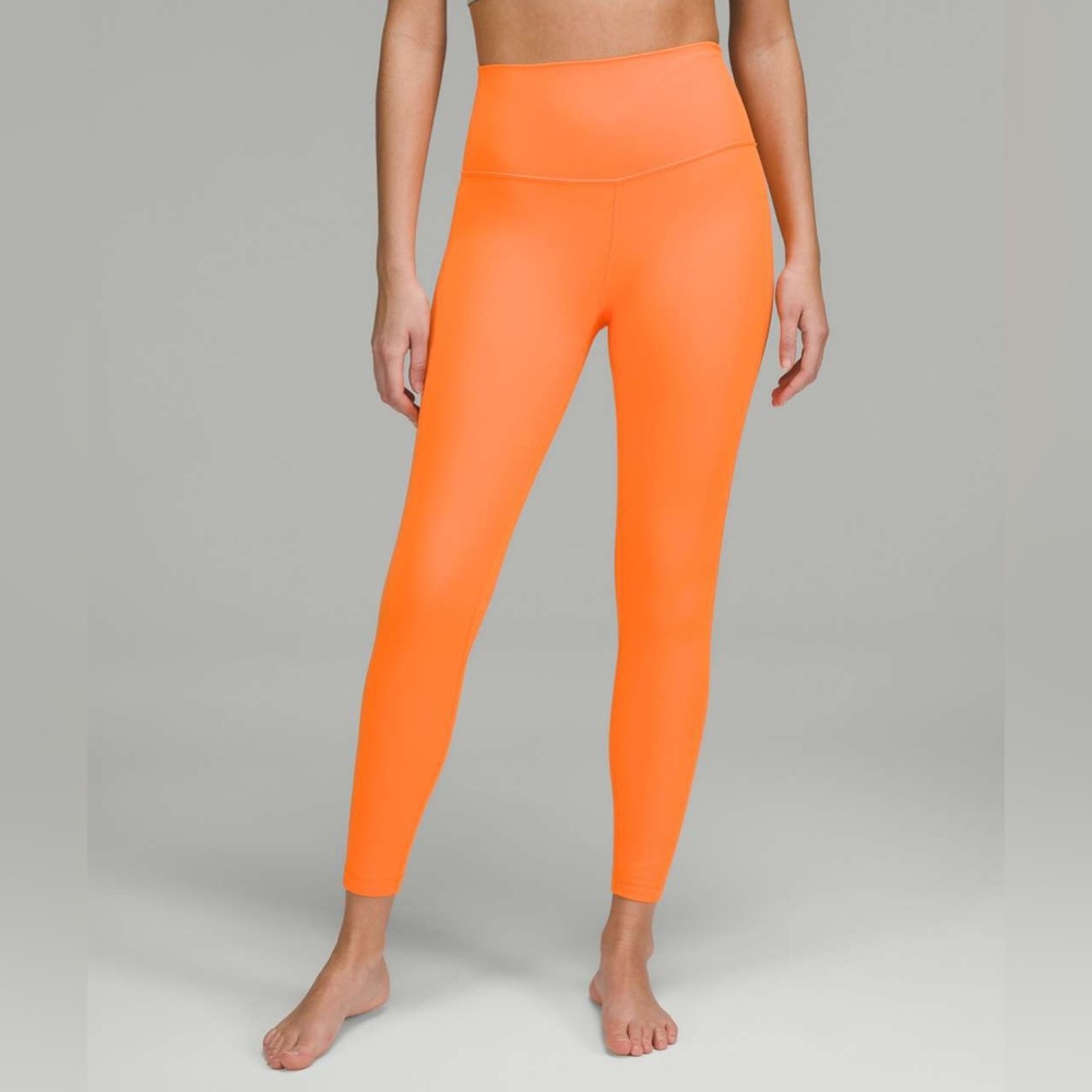 Lululemon align high rise 25” leggings - orange soda
